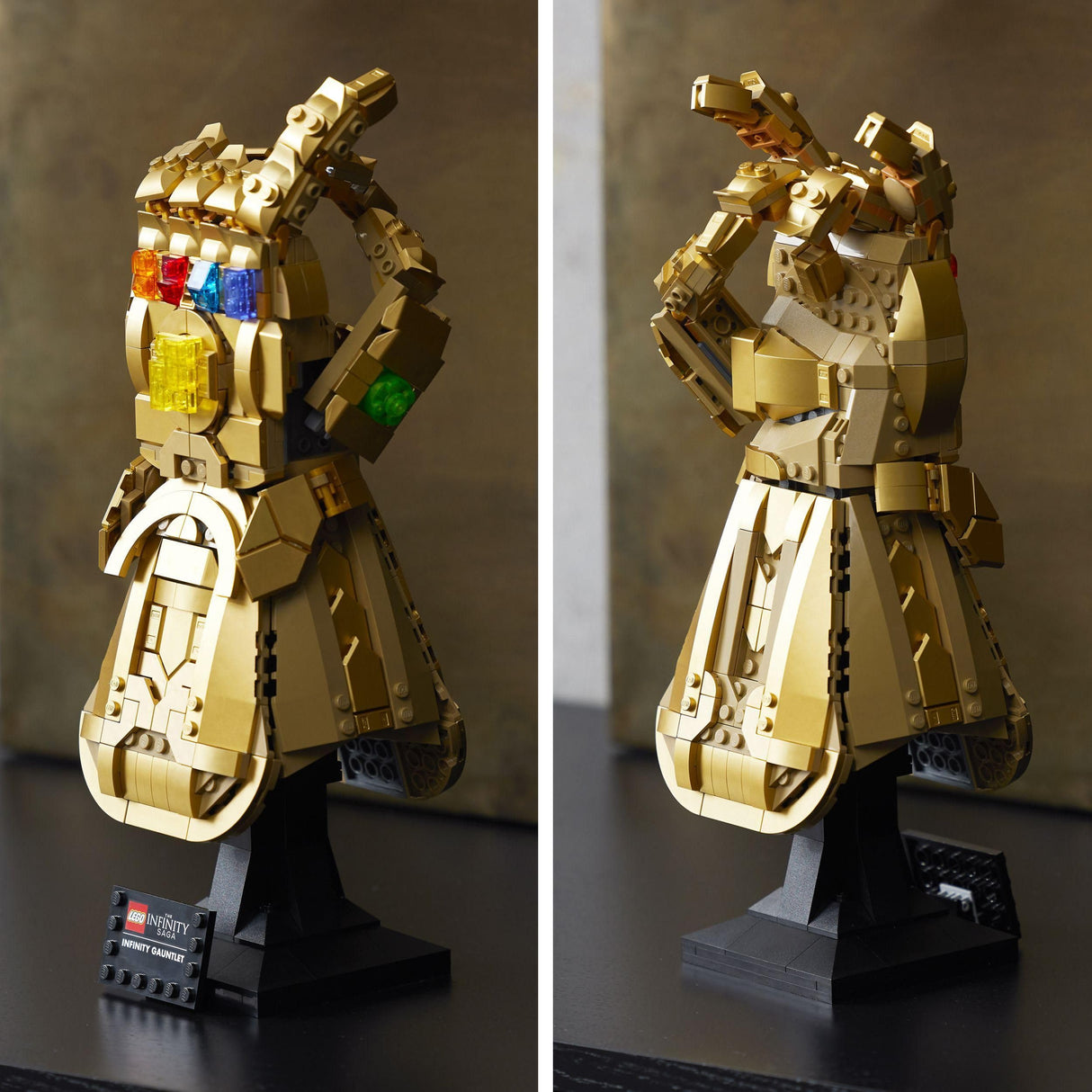 LEGO Marvel Guantelete del Infinito, Maqueta del Guante de Thanos de los Vengadores, Regalo para Hombres y Mujeres y Frans de Superhéroes, Set de Construcción para Adultos Coleccionable 76191