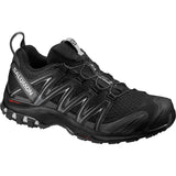 Salomon XA Pro 3D Zapatillas de Trail Running para Hombre, Ajuste preciso, Agarre en todo tipo de terrenos, Senderismo, Black, 40