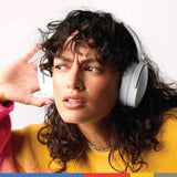 Skullcandy Hesh EVO Cascos Over-Ear Inalámbricos, Extra Charging Cable, 36 h de Autonomía, Micrófono, Compatibles con iPhone Android y Dispositivos Bluetooth, Bone