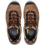 KEEN Headout Waterproof, Zapatos para Senderismo Hombre, Bison/Fossil Orange, 42.5 EU