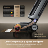 DREAME H15 Pro Heat Aspirador en Seco y Húmedo, Limpia con Agua a 85 °C, Brazo Robot GapFree IA, Detecta por RGB, 22K Pa, 0 Enredos, Lava el Cepillo a 100 °C, Seca a 90 °C en 5 min, Navega con la App