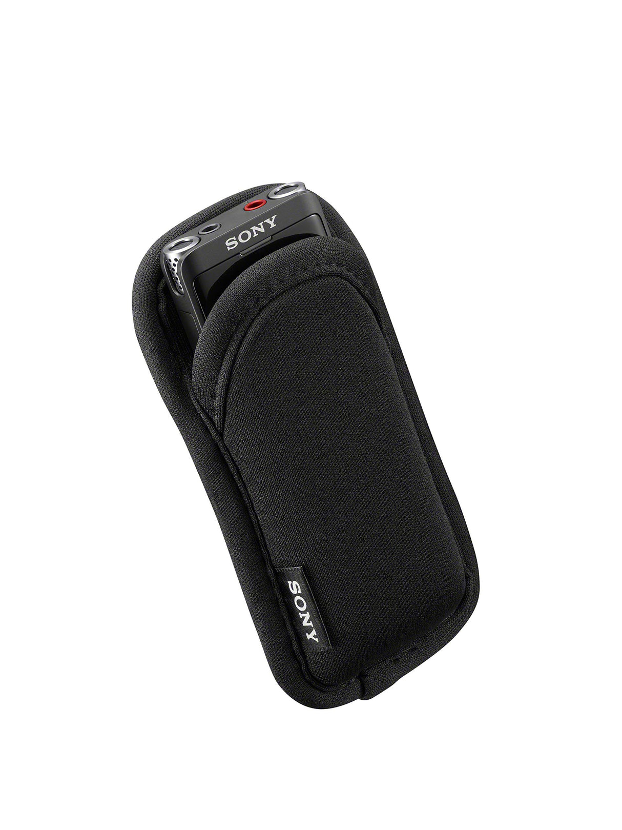 Sony ICD-UX570B.CE7 - Grabadora de Voz (4 GB Ampliable con SD, Micrófono Estéreo, LED de Grabación, Pantalla OLED, Delgada, Ligera, Conexión USB Directa) Negro