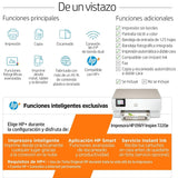 HP Envy Inspire 7220e 242P6B, Impresora multifunción de inyección de tinta A4 a color, Wi-Fi, impresión a doble cara automática, Hasta 22 ppm, 3 meses de impresión Instant Ink con HP+, Blanca