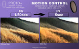 Kenko Filtro de Densidad Neutra Variable PRO1D+ Instant Action Variable NDX3-450+C-PL Set 67mm, 2 en 1 Disponible, Anillo Adaptador magnético específico Incluido, Fabricado en Japón