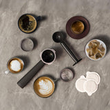 AEG Cafetera Espresso Compacta EC6-1-6ST, 15 Bares, Café Molido y Monodosis, Pantalla Táctil, Espumador de Leche, Depósito 1L, Apagado Automático, Inox