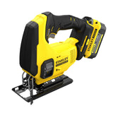 STANLEY FATMAX SFMCS600M2K-QW - SIERRA DE CALAR V20 LI-ION 18V CON 2 BATERÍAS 4Ah, CARGADOR Y MALETÍN