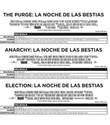 La purga Pack 1-5 [Blu-ray]
