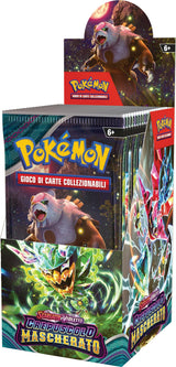 Pokémon- Expositor expansión Escarlata y Violeta-Crepúsculo Enmascarado del GCC (18 Sobres), edición en Italiano (189-60501)