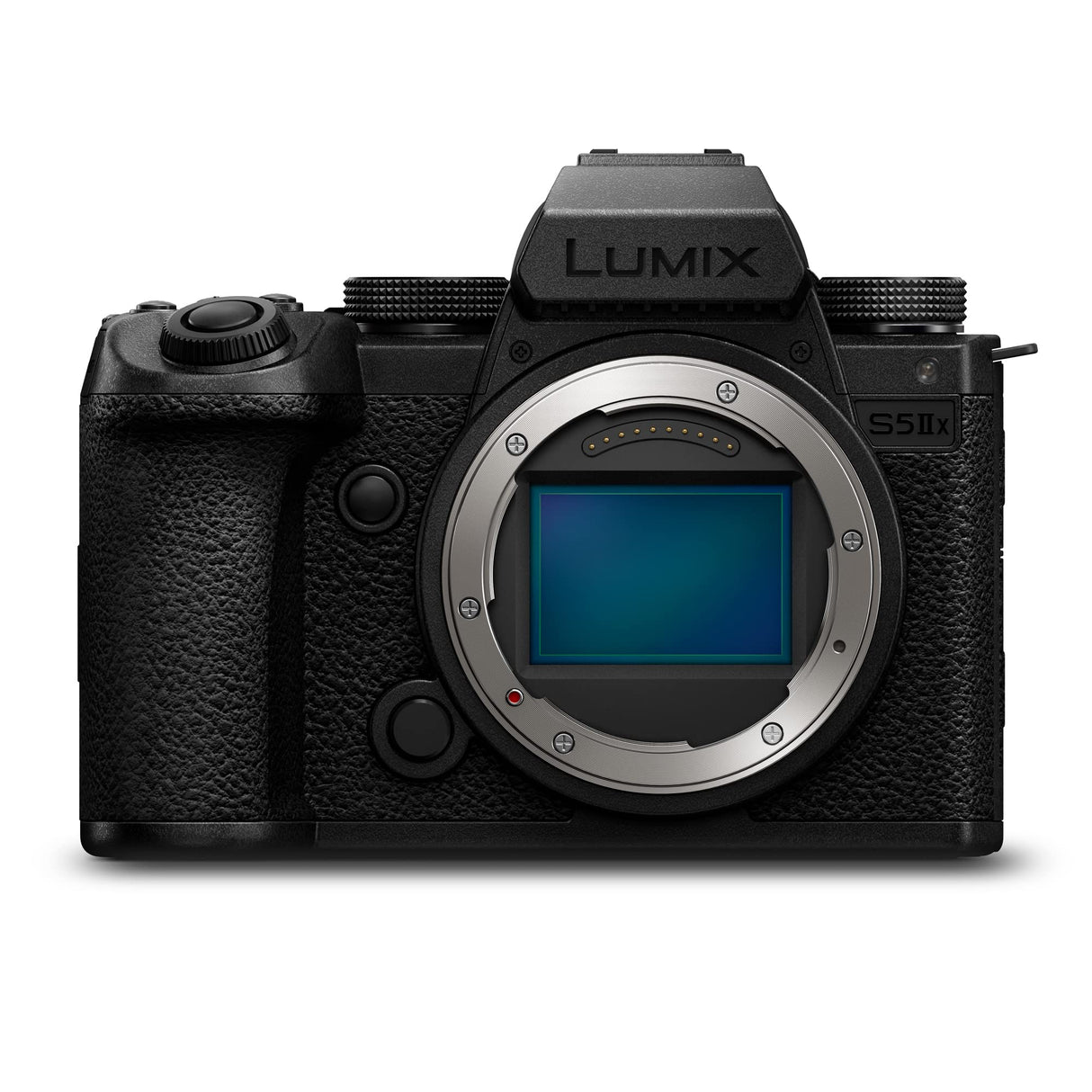 Panasonic LUMIX DC-S5M2XE Cámara Marco Completo Sin Espejo, Grabación 4K 60P y 6K 30P, Pantalla Abatible, Wi-Fi, AF Híbrido De Fase, IS Activo, ISO Nativo Dual, Batería DMW-BLK22, Solo Cuerpo