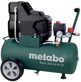 Metabo Compresor Basic 250-24 W OF 1.5kW, 8 bar, 24l, para corriente alterna monofásica