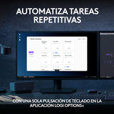 Logitech MX Keys S Plus - Grafito, Disposición QWERTY US Internacional