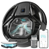 LEFANT M320 Robot 3-en-1, Aspira 6000Pa y Friega, Navegación Precisa, 800ml Tanque, 210min, WiFi/App, Ideal para Mascotas