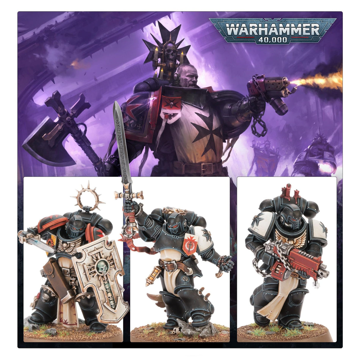 Games Workshop - Warhammer 40.000 - Patrulla de Combate: Templarios Negros