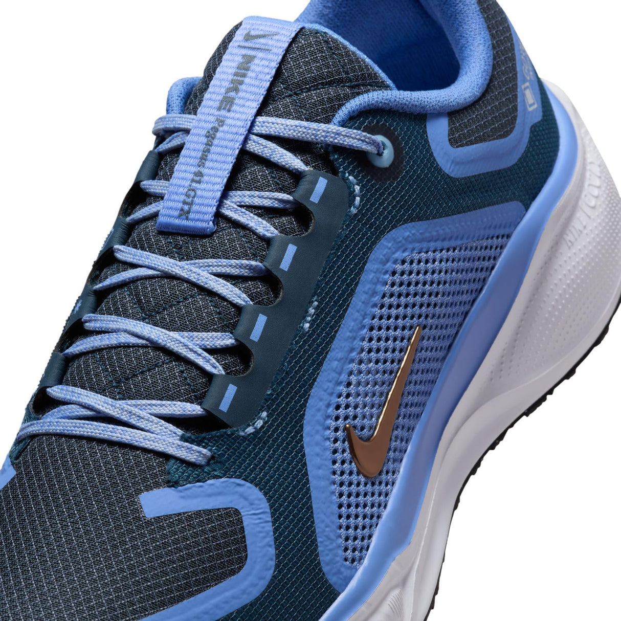 Nike Air Zoom Pegasus 41 GTX, Zapatillas para Correr de Carretera Mujer, Cobalt Bliss Armoury Navy Royal Pulse Metallic Red Bronze, 40 EU