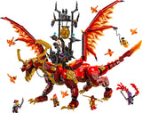 Lego Ninjago Dragón Fuente del Movimiento de Juguete, Juego Ninja de Aventuras y Lucha con 6 Minifiguras Inc. Kai y Espada Catana, Regalo de Cumpleaños para Niños y Niñas de 12 Años o Más 71822