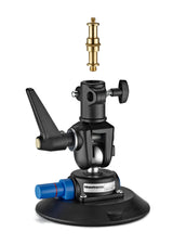 Manfrotto MCUPVR - VR Ventosa con espigote Adaptador, Color Negro
