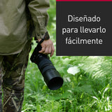 Panasonic LUMIX S-R100500E 100-500mm f/5-7,1 O.I.S. Lente con Montura L, Teleobjetivo Zoom de Fotograma, Enfoque Cercano de 0,8 m, Anillo De Enfoque Personalizable, Resistente a la Intemperie, Negro