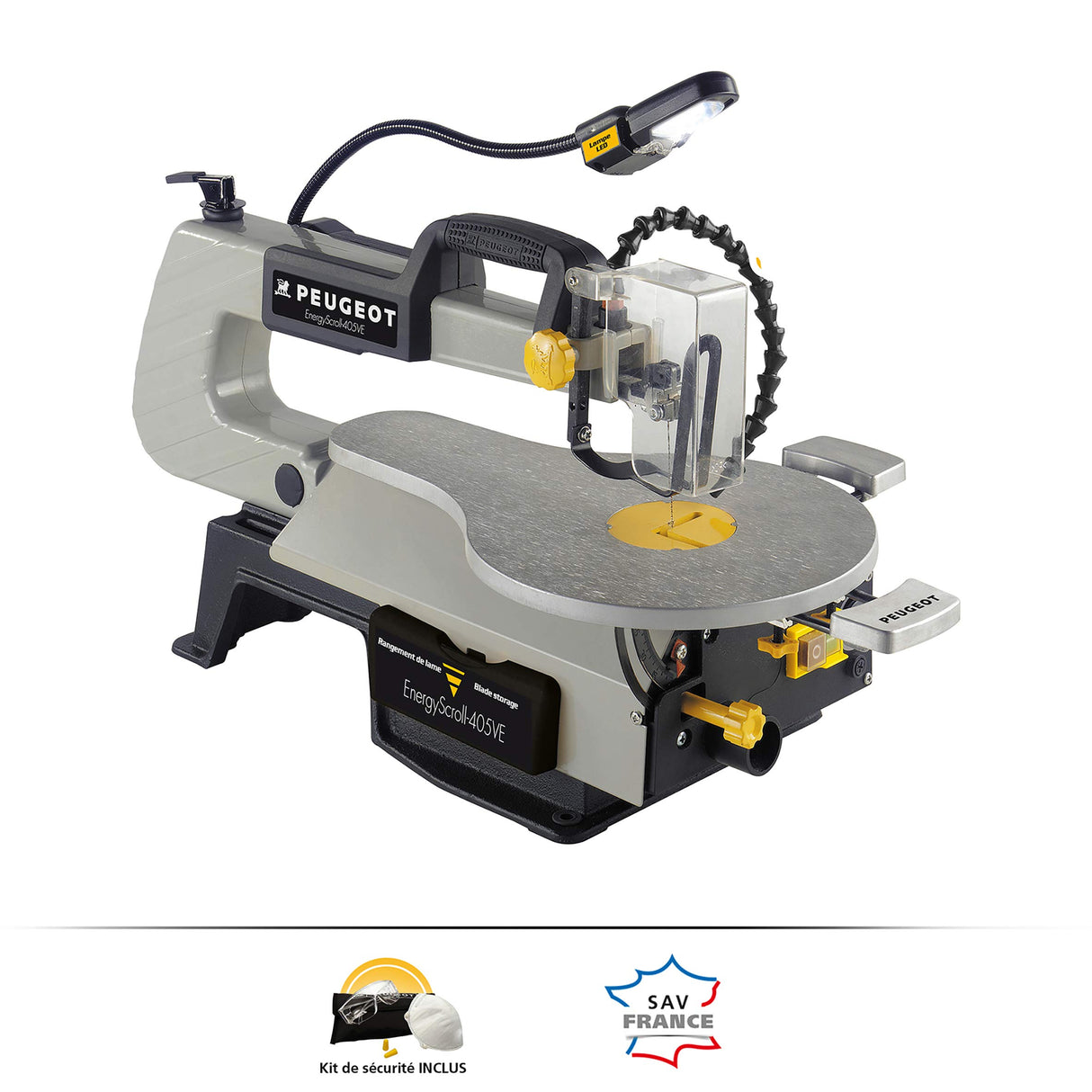 ENERGYScroll-405 VE -Sierra de calar - Potencia 80 W - Paso cuello de cisne 405 mm -