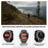 Garmin fēnix 8 Pro Zafiro, 51mm, Smartwatch Premium GPS Multideporte, Conectividad Satelital y LTE, Pantalla táctil AMOLED, Altavoz y micrófono Integrados, Mapas y hasta 27 días de autonomía, Grafito