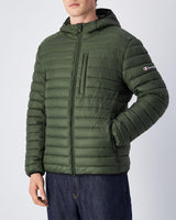 Champion Legacy-Outdoor Light Hooded Jacket Chaqueta, Verde (GS578), XL para Hombre