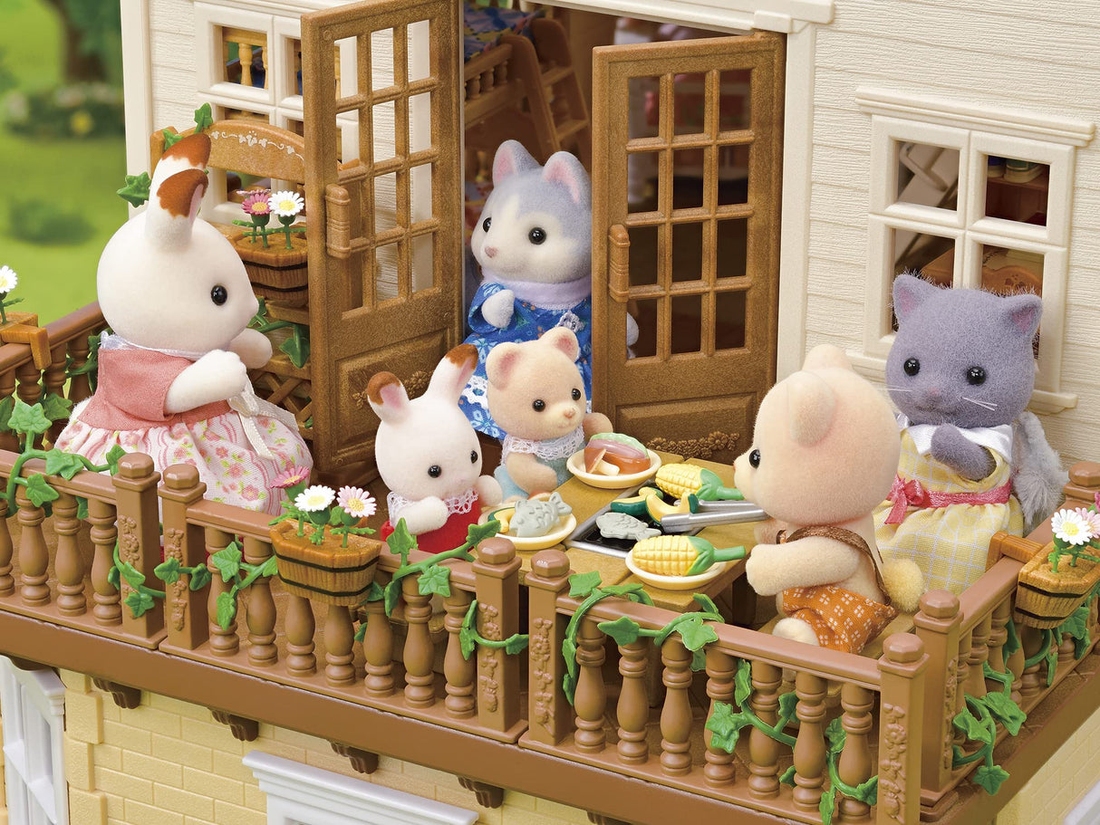 Sylvanian Families 5716 Casa con Luces - el ático secreto- Casa de Muñecas