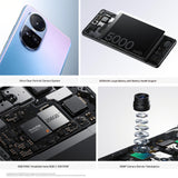 OPPO Reno10 5G - Smartphone Libre, 8GB+256GB, Pantalla AMOLED 6.7", Cámara 64+8+32 MP, Android, Batería 5000mAh, Carga Rápida 67W - Azul