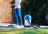 Nilfisk Buddy II 18L INOX Aspirador de Agua y Polvo - Aspiradora de Bricolaje para Sólidos y Liquidos, Seco y Húmedo, Exterior e Interior (1200 W)