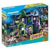PLAYMOBIL Scooby DOO 70361 Aventura en la Mansión Misteriosa, con Efectos de Luz y Sonido, A Partir de 5 Años