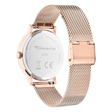 Tamaris Reloj Analógico para Mujeres de Cuarzo con Correa en Acero Inoxidable TT-0180-MQ