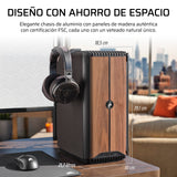 Corsair One i500 PC para Juegos – CPU Intel® Core™ i9 14900K con Refrigeración Líquida – GPU NVIDIA® RTX™ 4080 Super con Refrigeración Líquida – 32GB Memoria DDR5 – 2TB SSD M.2 – Madera Oscura