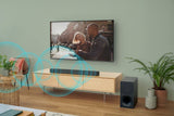 Sony HT-S400 Barra de Sonido de 2.1 Canales con un Potente subwoofer inalámbrico y tecnología de Altavoz X-Balanced, Negro, 330 W + Sub