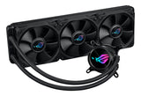 ROG Strix LC III 360 - Refrigerador líquido AiO con Bloque de Agua Giratorio 360°, Bomba Gen7 v2 de Asetek, Ventiladores ROG de Primera Calidad y más de 10 Efectos de iluminación Aura Personalizados