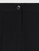 Armani Exchange Icon Project, Sustainable, Logo Patch Pantalones, Negro, Altoa única para Mujer