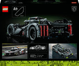 LEGO Technic Peugeot 9X8 24H Le Mans Hybrid Hypercar, Maqueta para Adultos de Coche de Carreras a Escala 1:10 Coleccionable, Deportes de Motor, Regalo para Hombres y Mujeres 42156