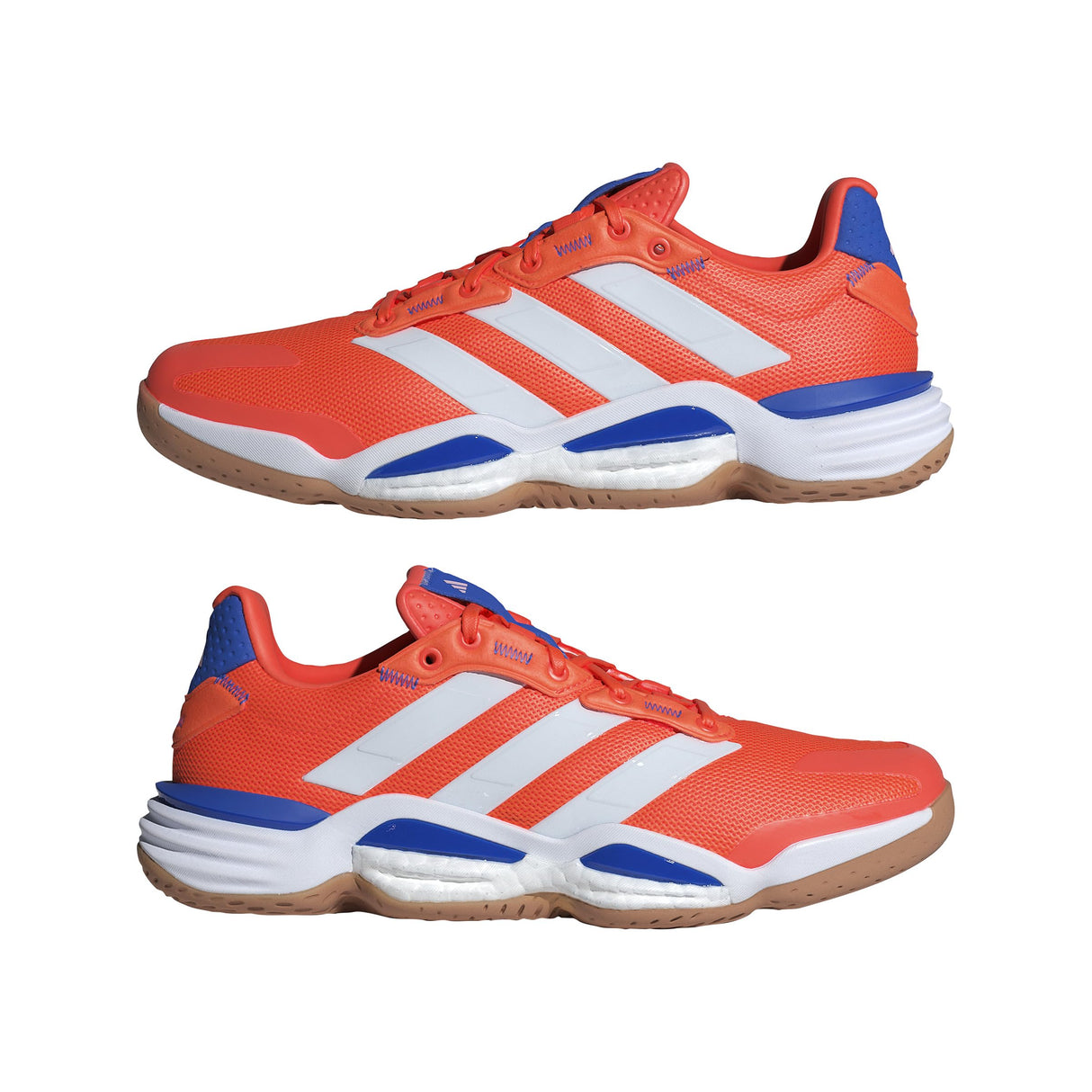 adidas Stabil 16 Indoor Shoes, Calzado Deportivo Hombre, Team Solar Orange/Zero Metalic/Bright Royal, 43 1/3 EU