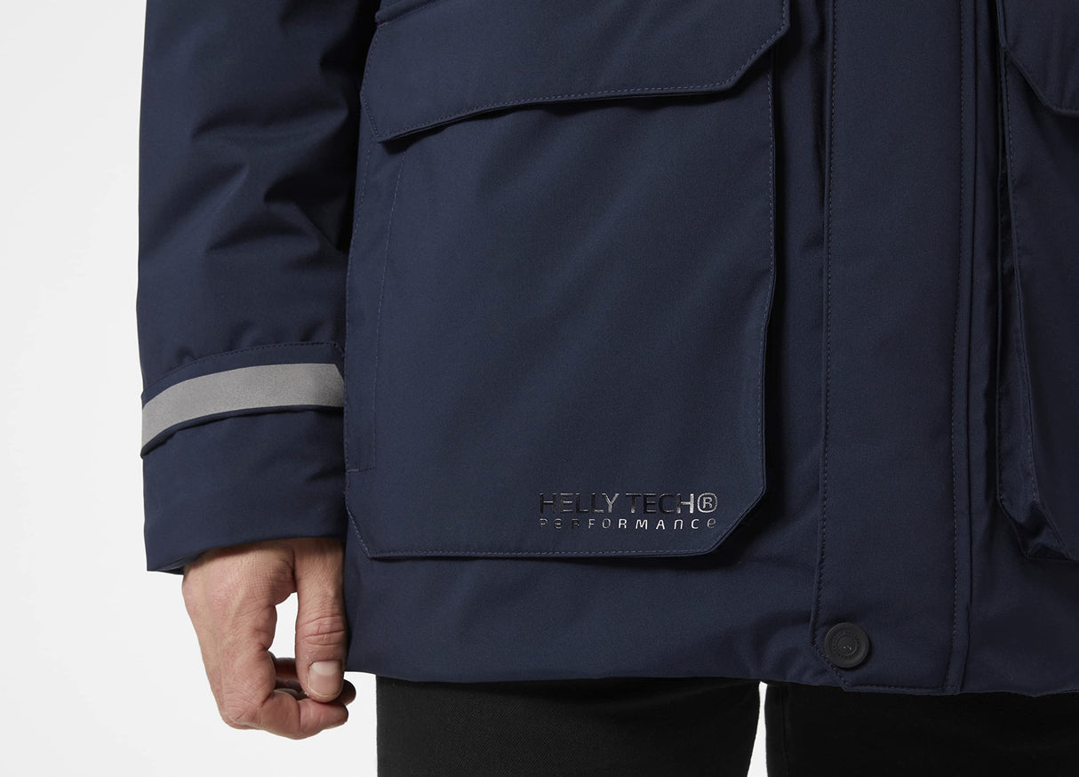 Helly Hansen Reine Parka Chaqueta, Azul marino, M Hombre