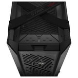 ASUS ROG Strix Helios II GX601S - Chassis EATX Gaming de Aluminio, diseño de Rejilla de Diamantes, 4 Ventiladores, gestión vertátil de Cables, Controlador ARGB, USB-C, Correas de Transporte - Negro