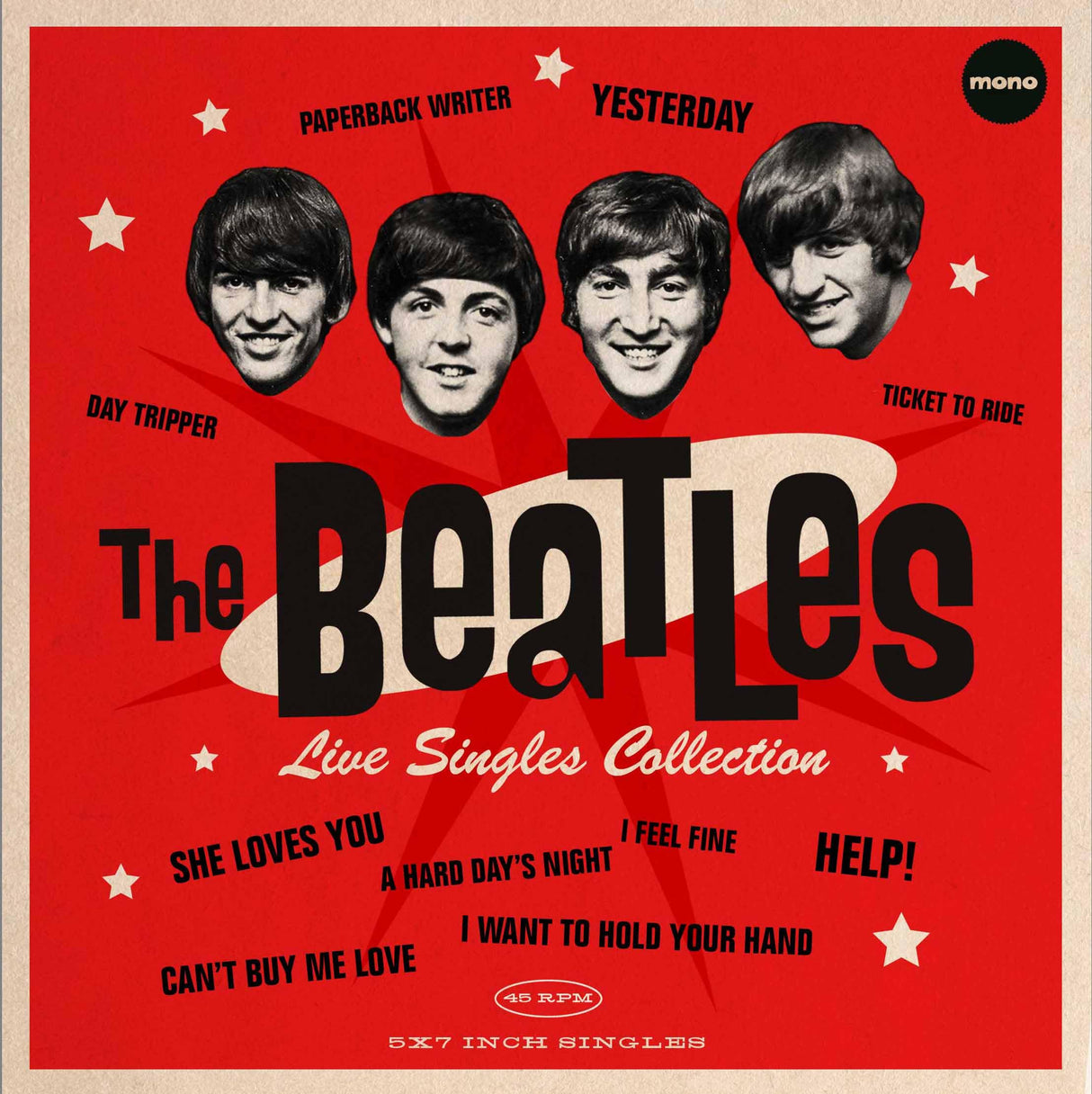 LIVE SINGLES COLLECTION (5 RED 7" BOX SET) [Vinilo]