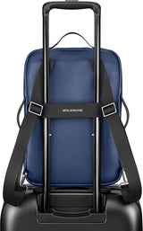 Moleskine Bolso para Dispositivos Profesionale,s Colección Classic, Mochila Profesional Compatible ConTablet, iPad, Laptop hasta 13 Pulgadas, 27 x 37 x 6.5 cm, Color Azul Zafiro