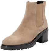 Geox D Damiana E, Bota de Tobillo Mujer, Pardo, 36 EU