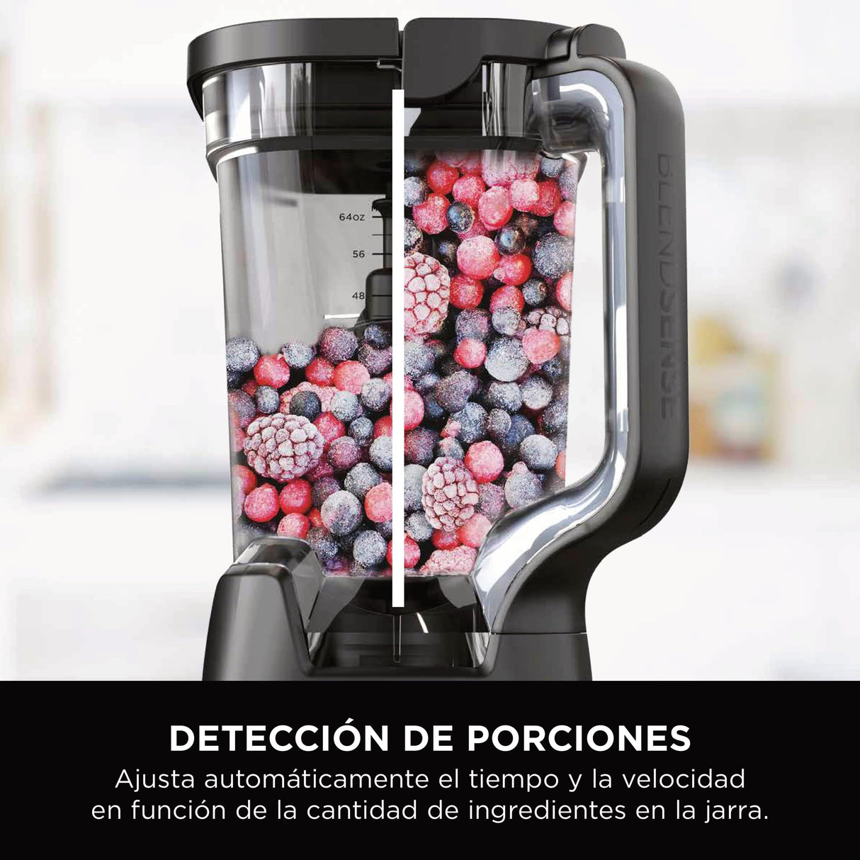 Ninja Detect Power Pro Batidora y Procesador de alimentos 3 en 1 (1200W), 3 vasos de 700ml y cuchilla para masa, ideal para mezclar, picar y batir, piedra dorada, TB401EUSTGD