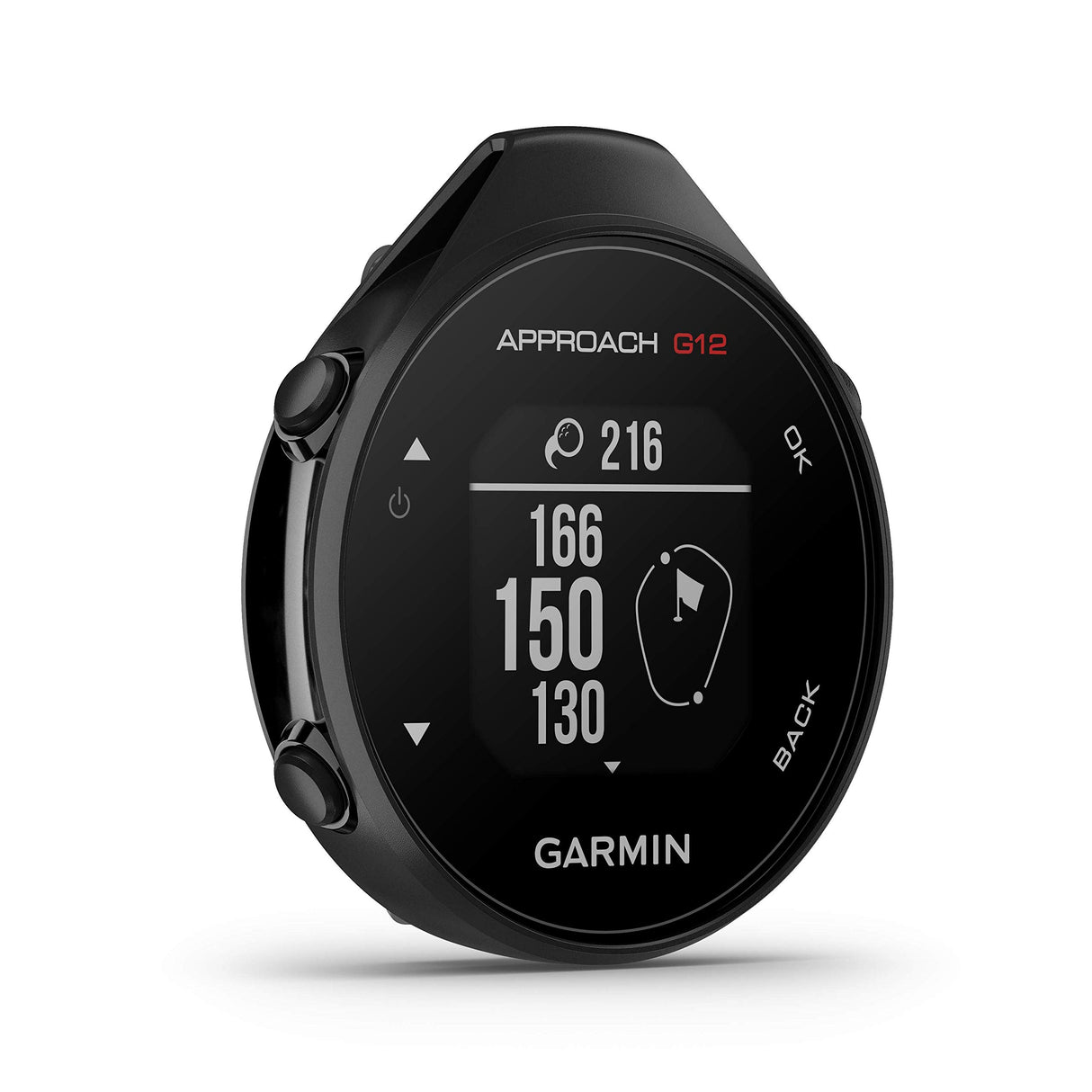 Garmin Approach G12, Dispositivo de Mano para Golf con Pantalla de 1.3"