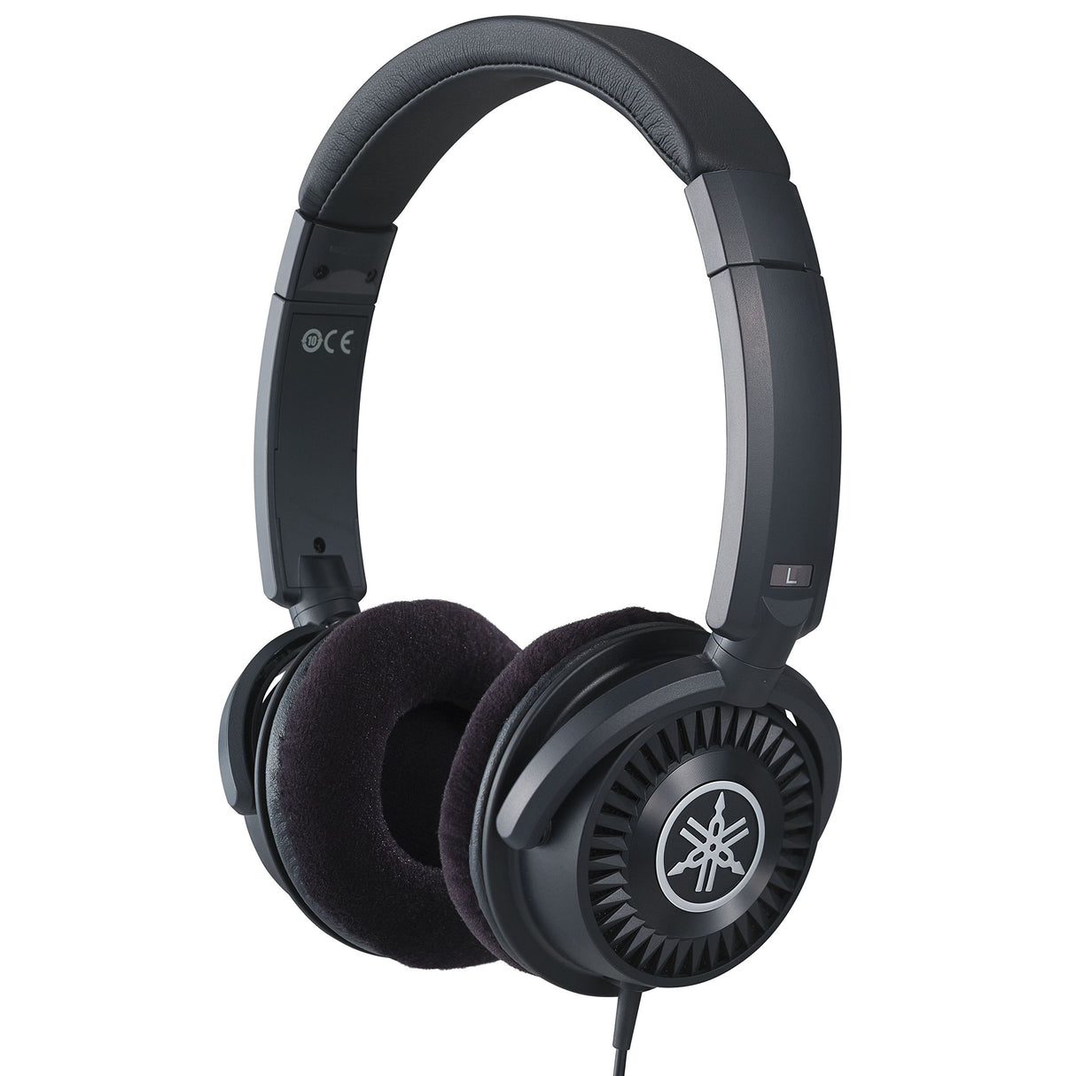 Yamaha HPH-150 - Auriculares supraaurales de diadema, cascos abiertos de respuesta plana, ajuste cómodo y sonido dinámico de calidad, para instrumentos digitales, color Negro