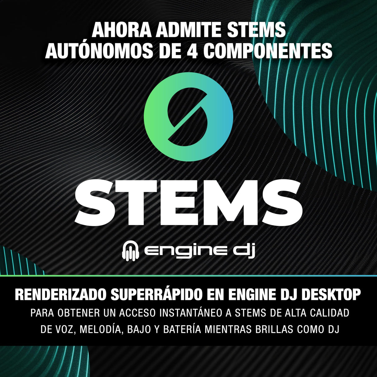 Denon DJ PRIME 4+ controlador DJ autónomo con Separación de Stems en 4 Decks, streaming por wifi, Mezclador, pantalla táctil 10,1", control de luces