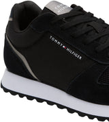 Tommy Hilfiger Runner Sneaker Hombre New Eva Mix Calzado Deportivo, Negro (Black), 42