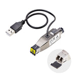StarTech.com Mini Conversor de Medios de Fibra Gigabit a Ethernet RJ45 - de Fibra Monomodo o Multimodo - Alimentado por USB