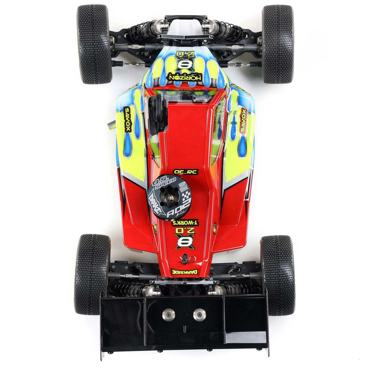 LOSI Team 8IGHT-X/E 2.0 Combo 4WD 1:8 Nitro y Electric Race Buggy Kit