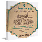 Smartbox - Caja Regalo Viaje Alrededor del Vino - Idea de Regalo Vino - 1 Noche con Desayuno y Cena con Vino o Bodega y cata para 2