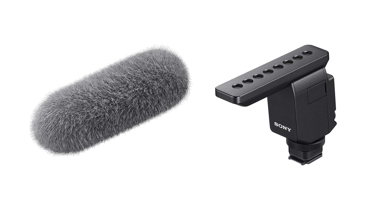Sony ECM-B1M Micrófono Direccional, Compacto, Inalámbrico, sin Baterías, Negro