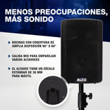ALTO TX408 Altavoz Autoamplificado 350W 8 Pulgadas con TWS por Bluetooth, Mesa de Mezclas de 2 Canales, para Actuaciones de DJ o de Bandas y Estudios de Ensayo